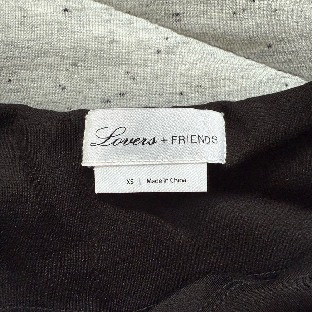 Lovers + Friends Black Dress